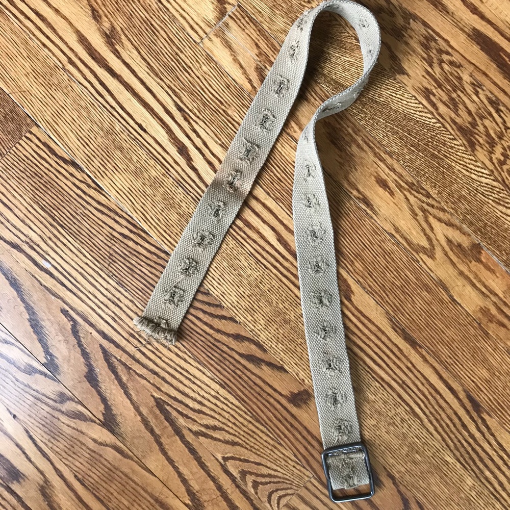 Distressed Brown Belt